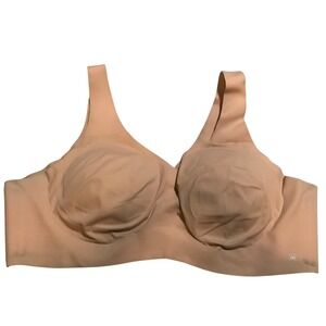 HONEYLOVE 3X Comfort Wirefree Full Coverage Seamless Bra Nude